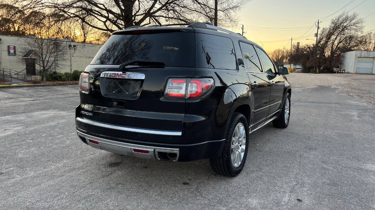 2016 GMC Acadia for sale at East Auto Sales LLC in Raleigh, NC