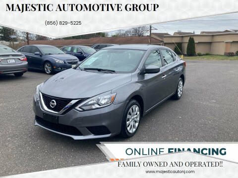 2016 Nissan Sentra for sale at Majestic Automotive Group in Cinnaminson NJ