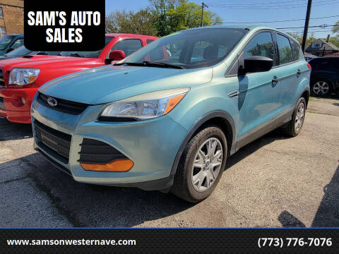 2013 Ford Escape for sale at SAM'S AUTO SALES in Chicago IL