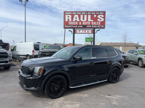 2021 Kia Telluride for sale at RAUL'S TRUCK & AUTO SALES, INC in Oklahoma City OK