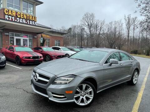 2012 Mercedes-Benz CLS for sale at Car Central in Fredericksburg VA