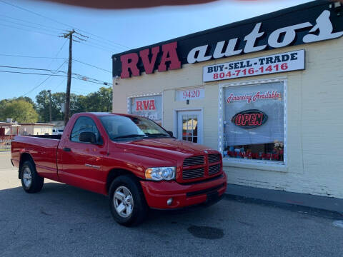 2003 Dodge Ram 1500 for sale at RVA Automotive Group in Richmond VA