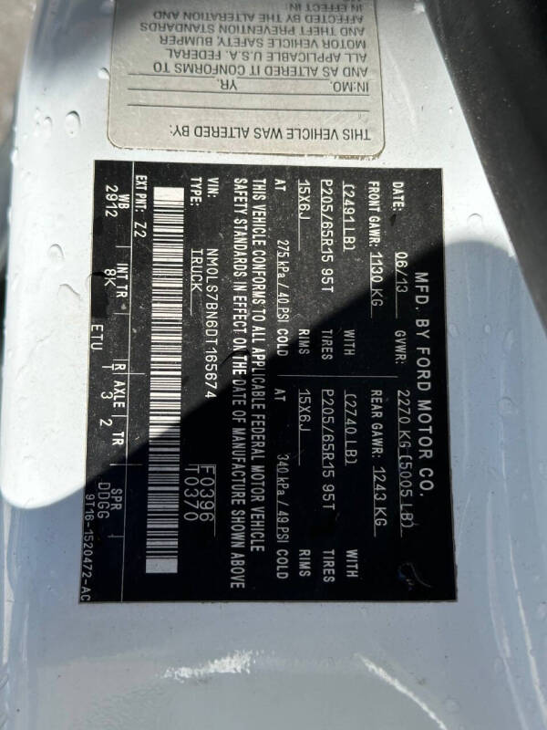 2013 Ford Transit Connect XLT