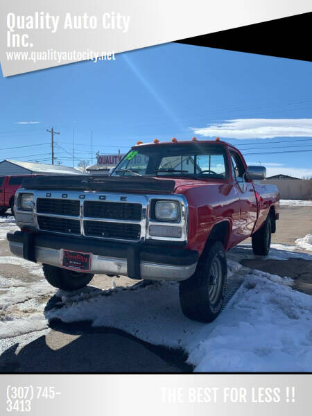 1993 Dodge RAM 250 for sale at Quality Auto City Inc. in Laramie WY