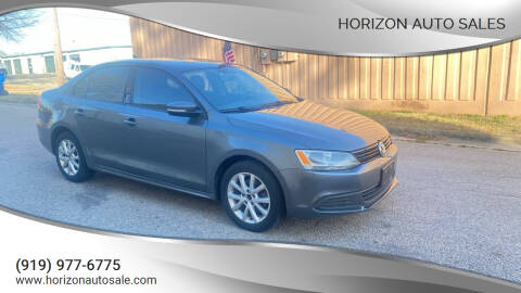 2011 Volkswagen Jetta for sale at Horizon Auto Sales in Raleigh NC