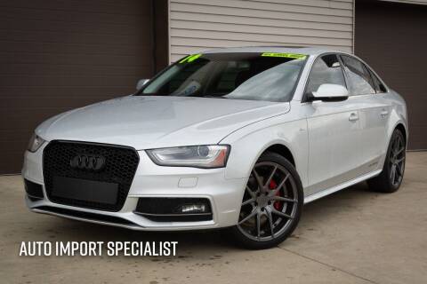2014 Audi A4 for sale at Auto Import Specialist LLC in South Bend IN