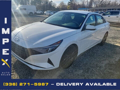 2022 Hyundai Elantra for sale at Impex Auto Sales in Greensboro NC