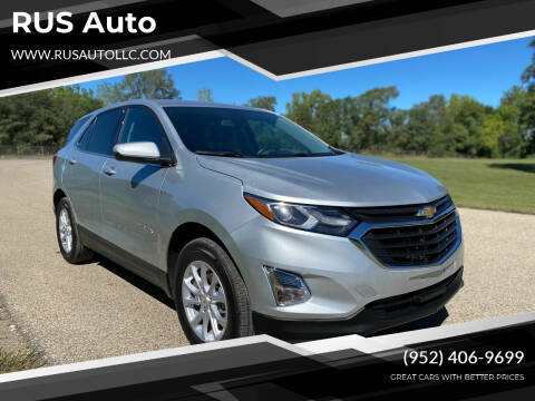 2019 Chevrolet Equinox for sale at RUS Auto in Shakopee MN