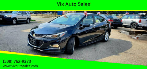 2016 Chevrolet Cruze for sale at Vix Auto Sales in Worcester MA