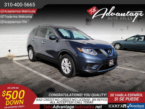2014 Nissan Rogue for sale at ADVANTAGE AUTO SALES INC in Bell CA