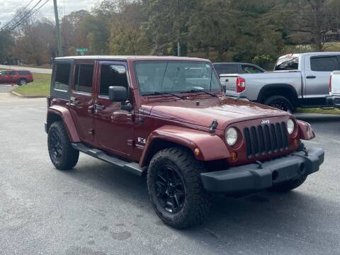 2008 Jeep Wrangler Unlimited for sale at Luxury Auto Innovations in Flowery Branch GA