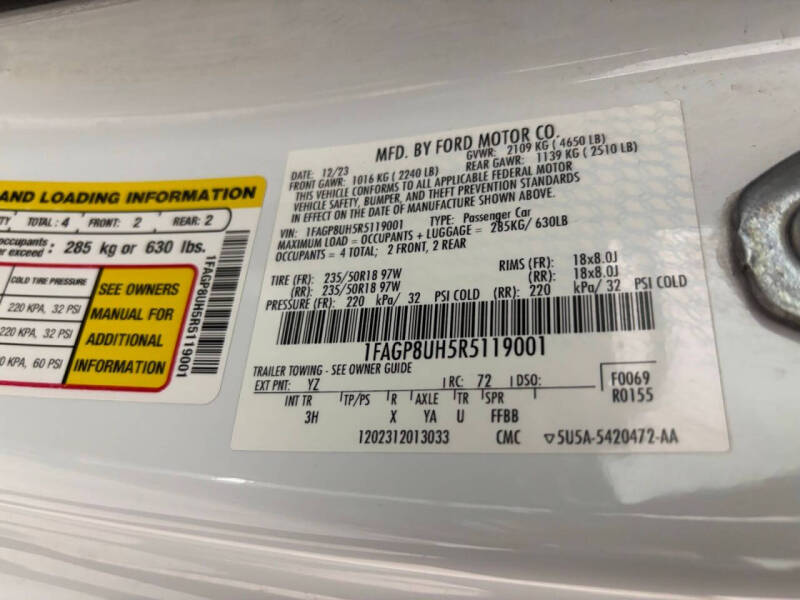 2024 Ford Mustang EcoBoost Premium