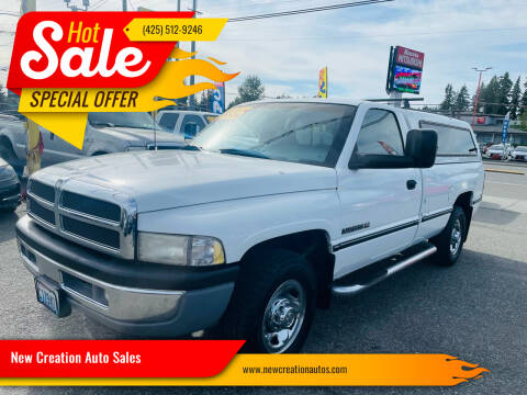 1997 Dodge Ram 2500 for sale at New Creation Auto Sales in Everett WA