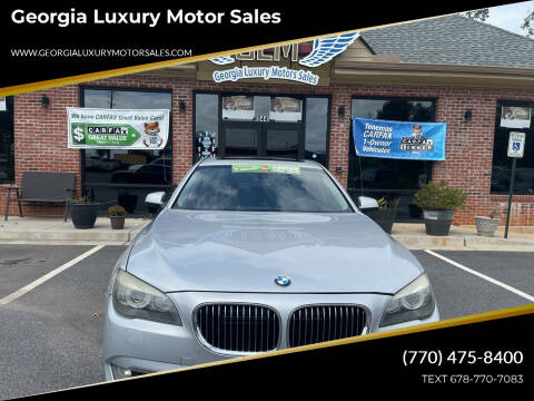 2011 BMW 7 Series for sale at Georgia Luxury Motor Sales in Cumming GA