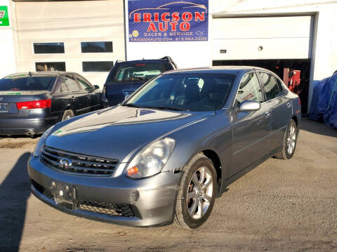 2006 Infiniti G35 for sale at Ericson Auto in Ankeny IA