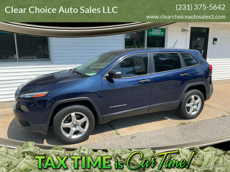 2015 Jeep Cherokee for sale at Clear Choice Auto Sales LLC in Twin Lake MI