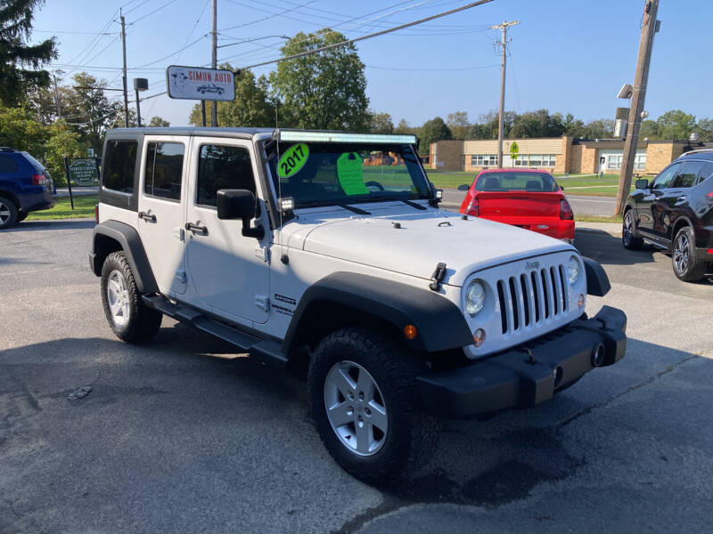 2017 Jeep Wrangler Unlimited for sale at JERRY SIMON AUTO SALES in Cambridge NY
