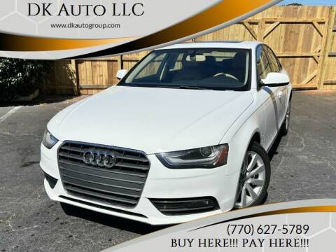 2013 Audi A4 for sale at DK Auto LLC in Stone Mountain GA