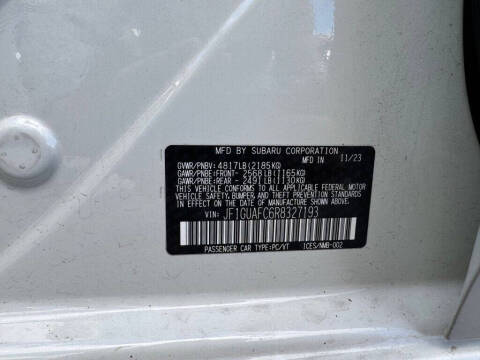 2024 Subaru Impreza Sport