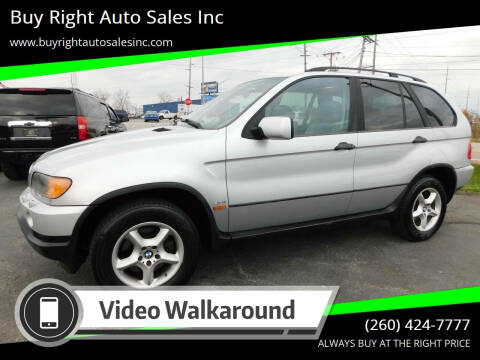 2001 BMW X5 for sale at Buy Right Auto Sales Inc in Fort Wayne IN