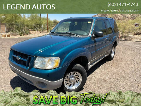 2001 Ford Explorer Sport for sale at LEGEND AUTOS in Phoenix AZ