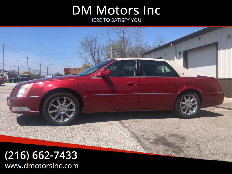 2008 Cadillac DTS for sale at DM Motors Inc in Maple Heights OH