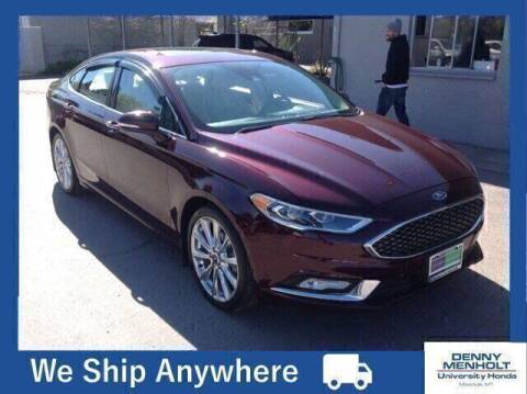 2017 Ford Fusion for sale at Carmart 360 Missoula in Missoula MT