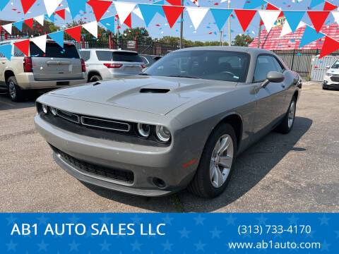 2023 Dodge Challenger for sale at AB1 AUTO SALES LLC in Detroit MI