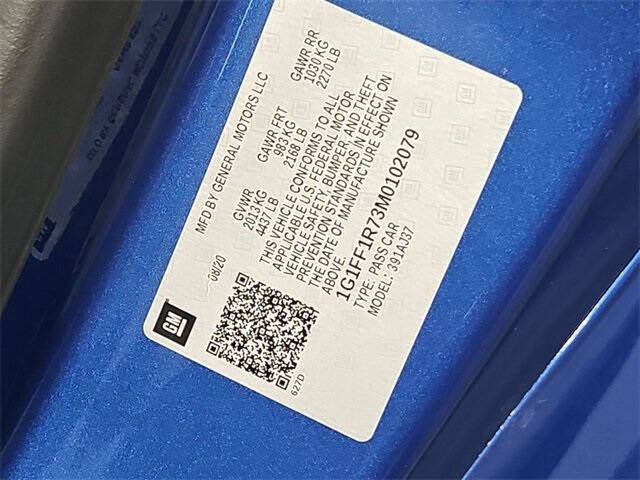 2021 Chevrolet Camaro LT1