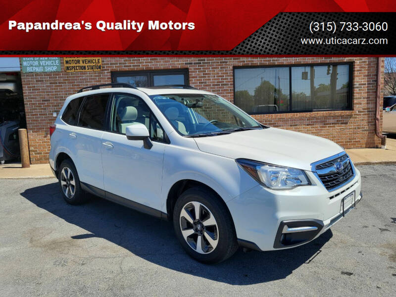 2017 Subaru Forester for sale at Papandrea's Quality Motors in Utica NY