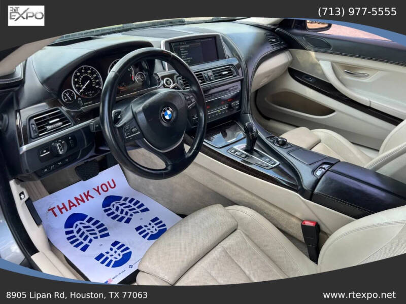 2012 BMW 6 Series 650i