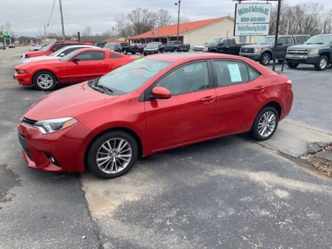 2014 Toyota Corolla for sale at CRS Auto & Trailer Sales Inc in Clay City KY