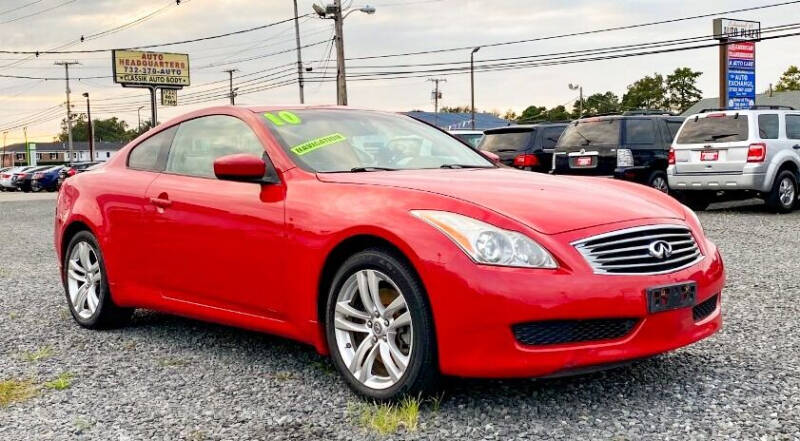 2010 Infiniti G37 Coupe for sale at Auto Headquarters in Lakewood NJ