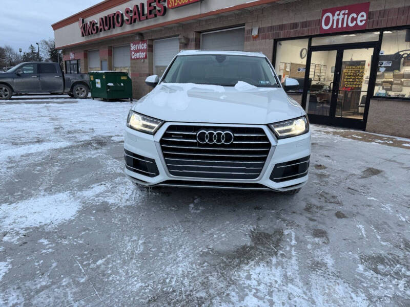 Used 2018 Audi Q7 Premium with VIN WA1AHAF7XJD019828 for sale in Detroit, MI