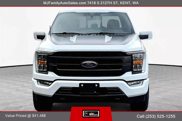 2022 Ford F-150 for sale at MJ FAMILY AUTO SALES in Kent, WA