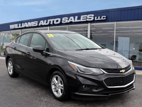 2018 Chevrolet Cruze for sale at Williams Auto Sales, LLC in Cookeville TN