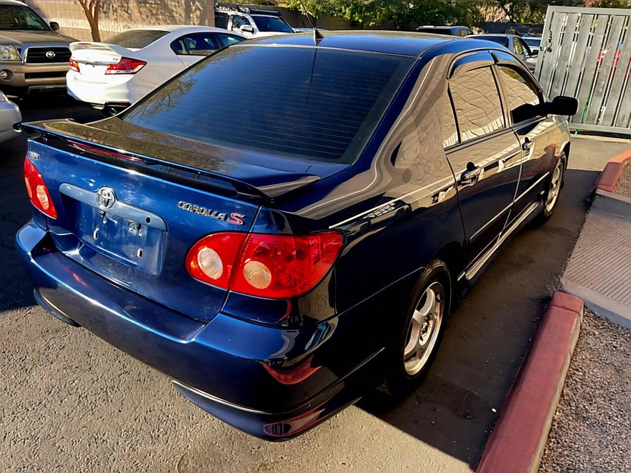 2007 Toyota Corolla for sale at HUDSONS AUTOS in Gilbert, AZ