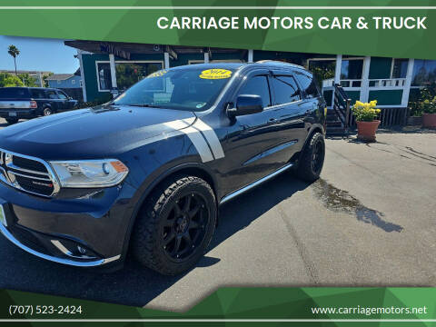 2014 Dodge Durango for sale at Carriage Motors Car & Truck in Santa Rosa CA
