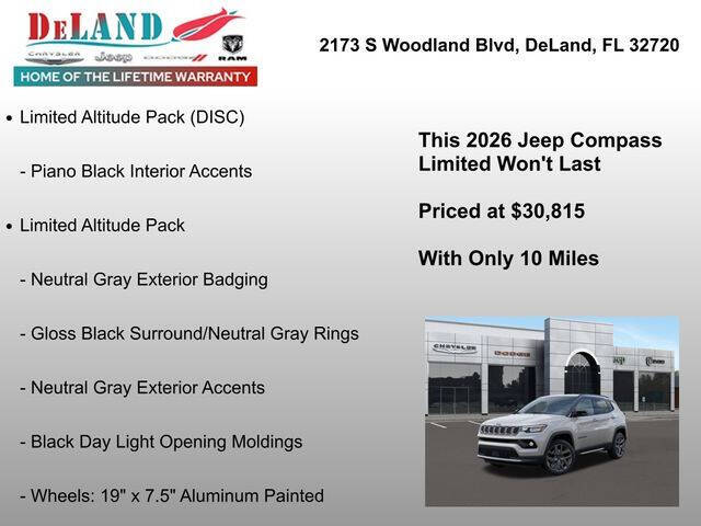 2026 Jeep Compass Limited