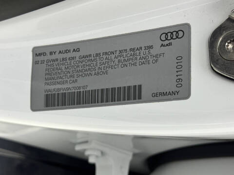 2022 Audi e-tron GT quattro Premium Plus