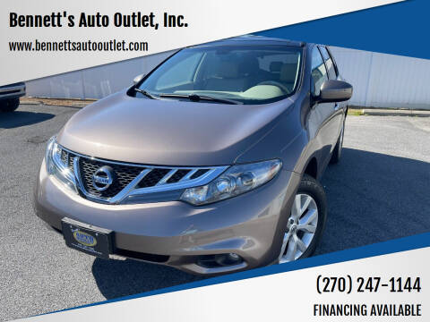 2014 Nissan Murano for sale at Bennett's Auto Outlet, Inc. in Mayfield KY