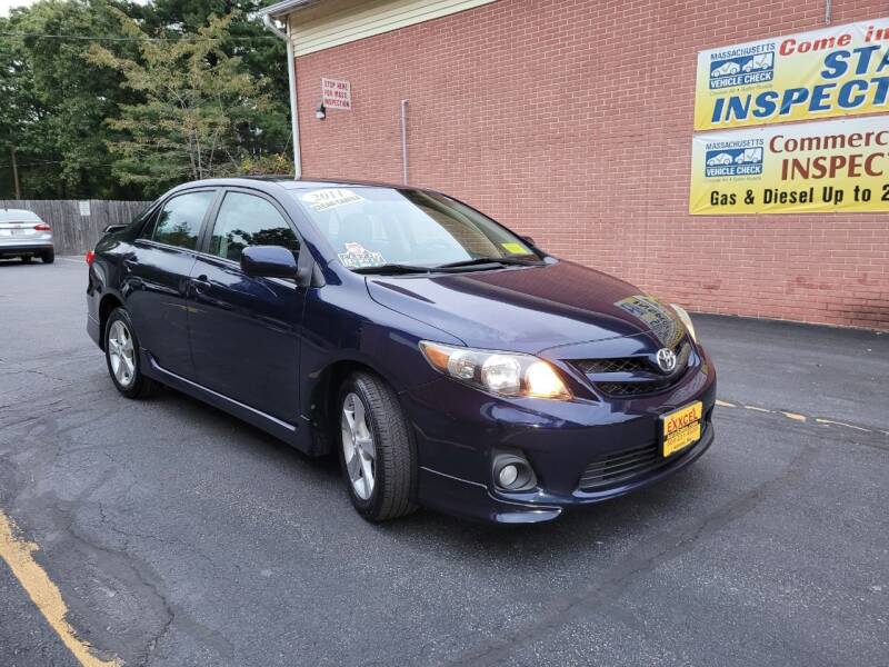 2011 Toyota Corolla for sale at Exxcel Auto Sales in Ashland MA