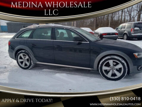 2013 Audi Allroad for sale at MEDINA WHOLESALE LLC in Wadsworth OH