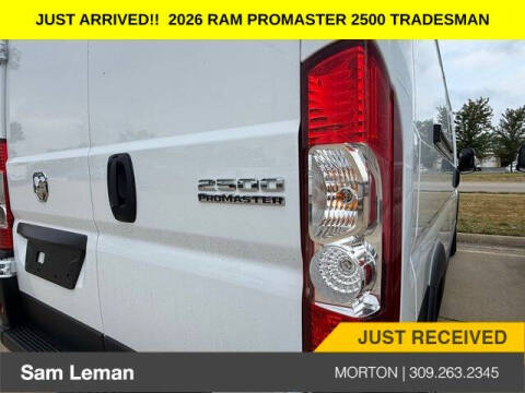 2026 RAM ProMaster