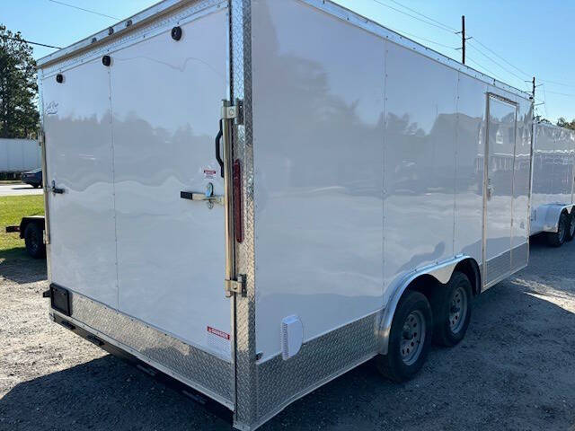 2025 South River Cargo 8.5x16 Enclosed Cargo Trailer for sale at Cross Resurrection Golf Carts and Trailers in Rincon, GA