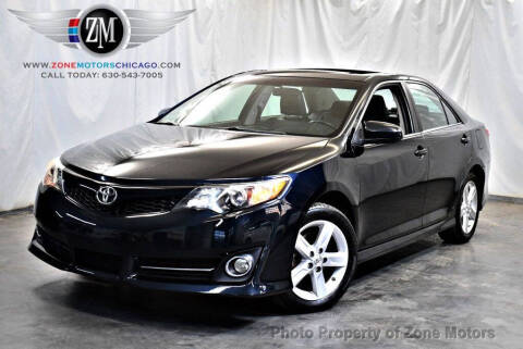 2012 Toyota Camry for sale at ZONE MOTORS in Addison IL