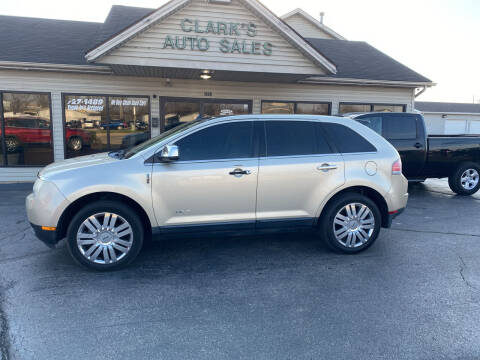 2010 Lincoln MKX for sale at Clarks Auto Sales in Middletown OH