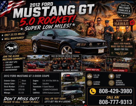2012 Ford Mustang GT