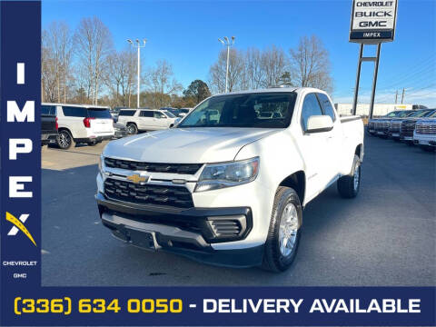 2021 Chevrolet Colorado for sale at Impex Chevrolet GMC in Reidsville NC