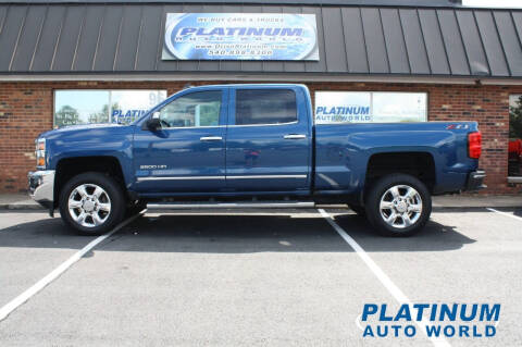 2018 Chevrolet Silverado 2500HD for sale at Platinum Auto World in Fredericksburg VA